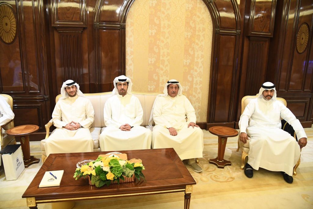 استقبل سمو الشيخ جابر المبارك الحمد الصباح رئيس مجلس الوزراء الرئيس الفخري ورئيس وأعضاء مجلس إدارة جمعية المحاسبين والمراجعين الكويتية
